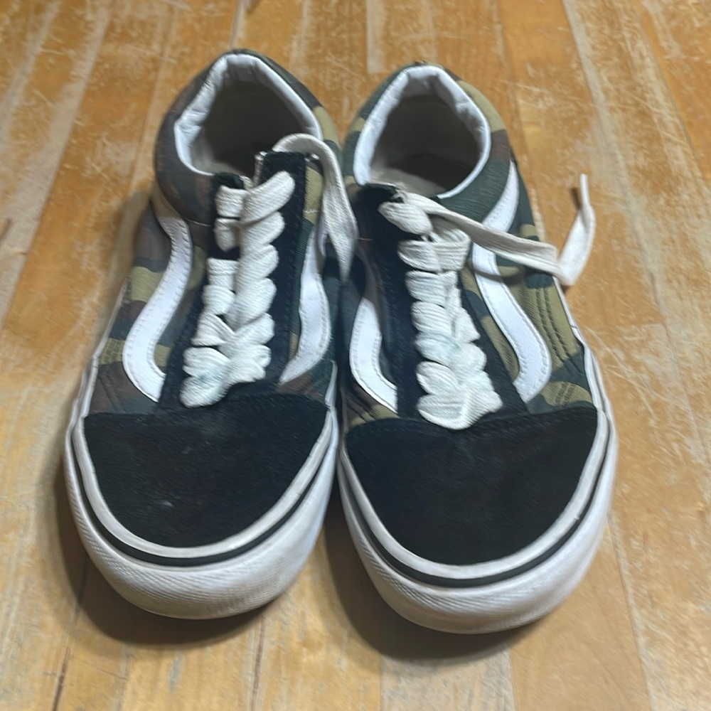 Vans Woodland Camo lace up sneakers